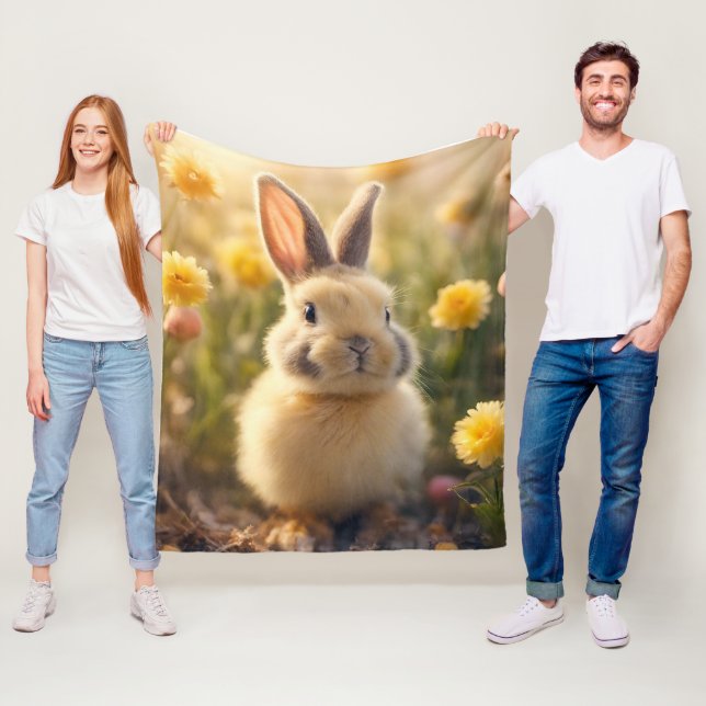 Sunny The Bunny Fleecefilt (På plats)