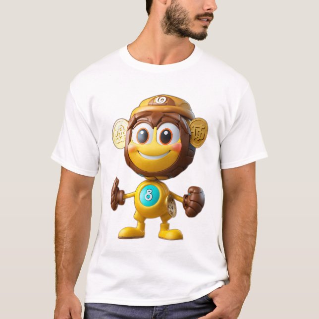 Sunny the Smiling Coin T Shirt (Framsida)