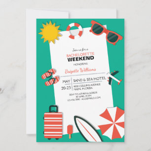 Sunny Travels-inbjudan Inbjudningar