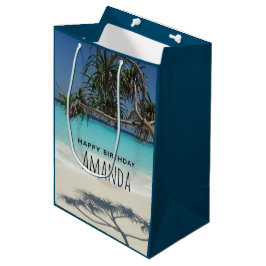 Sunny Tropical Beach Ocean Paradise Birthday