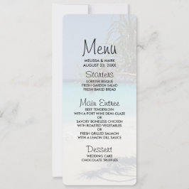 Sunny Tropical Beach Ocean Paradise Inbjudningar