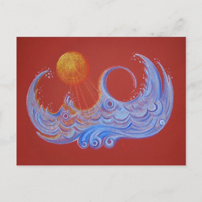 Sunny Vatten - vykort (Framsida)