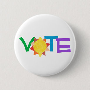 Sunny Vote GOTV-knapp Knapp