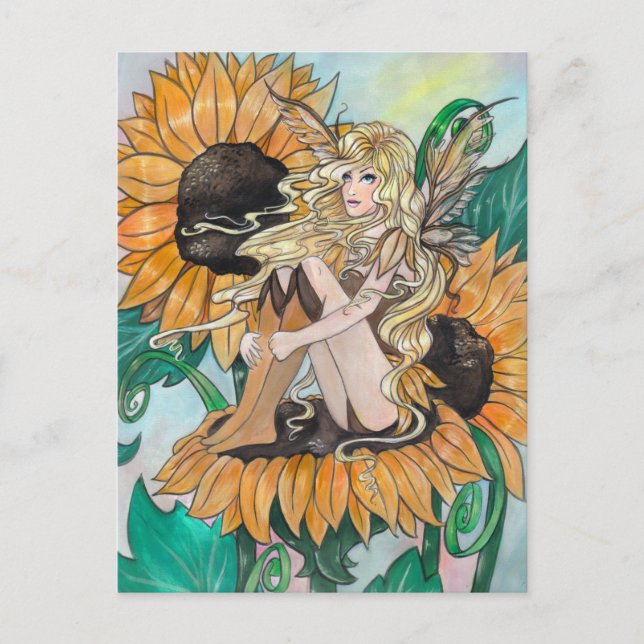 "Sunny" vykort (Framsida)