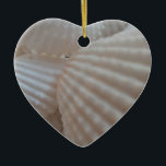 Sunny White Seashells, Sea Snäcka Beach Summer Kär Julgransprydnad Keramik<br><div class="desc">Sunny White Seashells,  Sea Snäcka Beach Summer Kärlek</div>