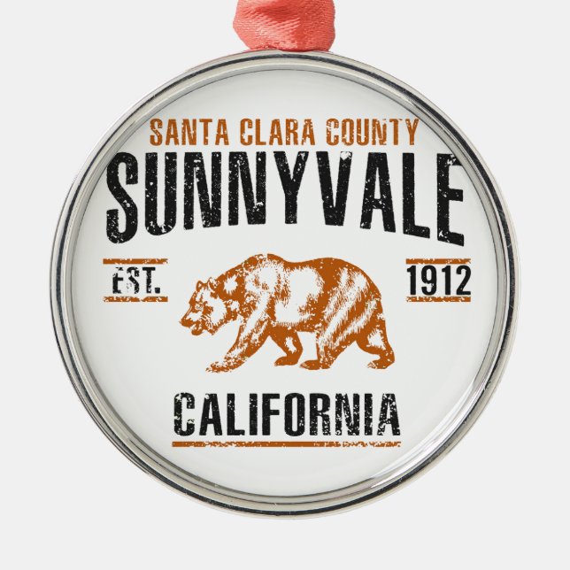 Sunnyvale Julgransprydnad Metall (Framsidan)