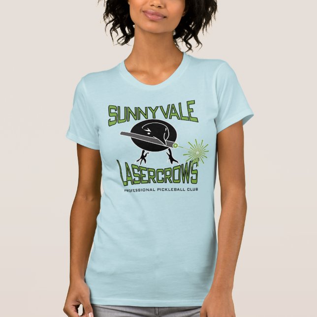 Sunnyvale Lasercrows T Shirt (Framsida)