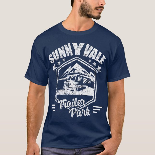 Sunnyvale Trailer Park T Shirt (Framsida)