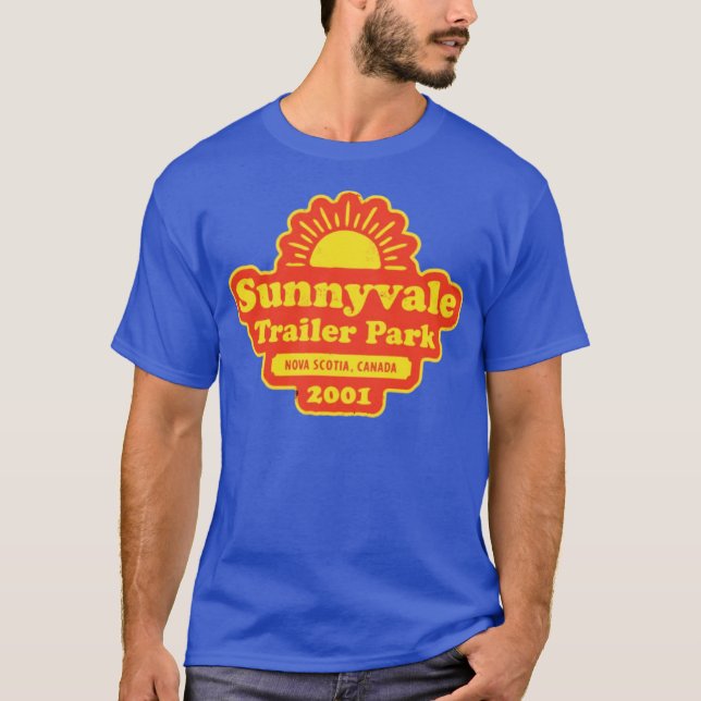 Sunnyvale Trailer Park T Shirt (Framsida)