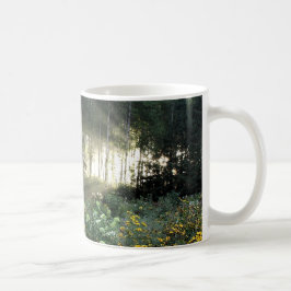 Sunrays i sena September trädgårdar Kaffemugg