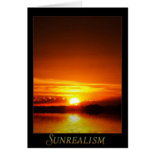 SUNREALISM-seriekort Hälsningskort