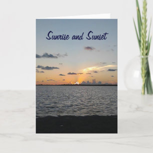 SUNRIS TILL SUNSET/VARJE MINUT-GRATTIS PÅ FÖDELSED KORT