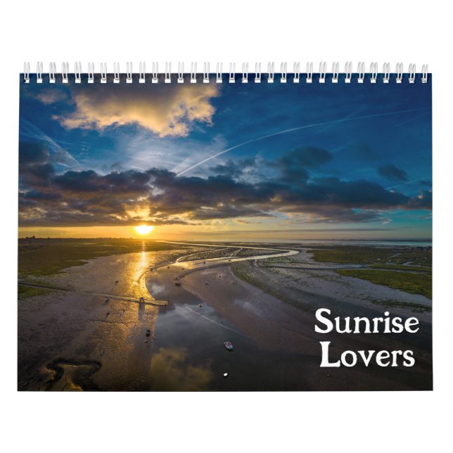 Sunrise Älskare Calendar Kalender (Omslag)
