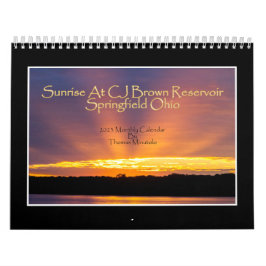 Sunrise at CJ Brown Reservoir 2023 Calendar Kalender