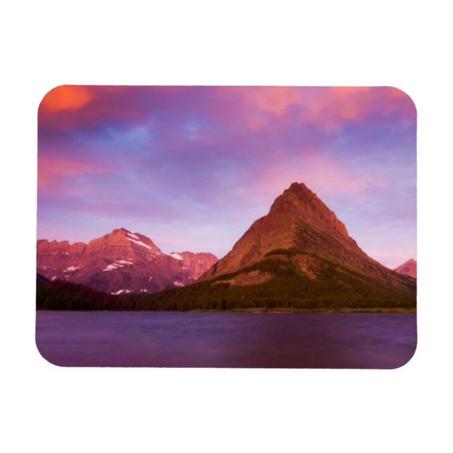 Sunrise at Glacier Magnet (Horisontell)