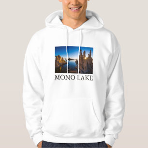 Sunrise at Mono sjö, Kalifornien Hoodie