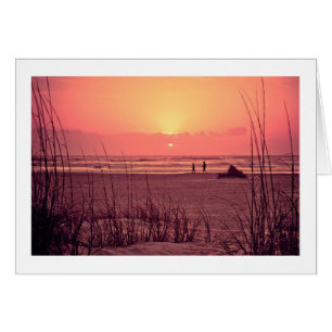 Sunrise Beachwalker Hälsningskort