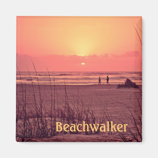 Sunrise Beachwalker Magnet (Framsidan)