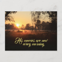 Sunrise Bible Verse Vykort