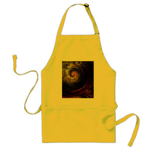 Sunrise Blommigt Red Abstrakt Art Apron Förkläde