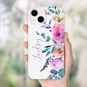 Sunrise Boho Blommigt Monogram