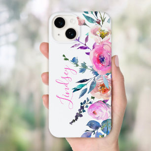Sunrise Boho Blommigt Monogram