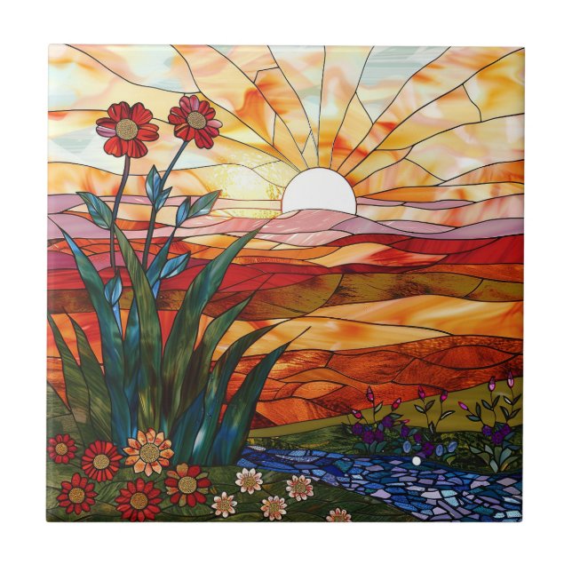 Sunrise Ceramic Tile Kakelplatta (Framsidan)