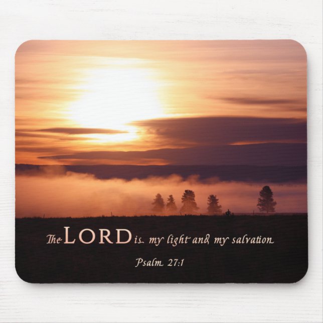 Sunrise Christian Mousepad Musmatta (Framsidan)