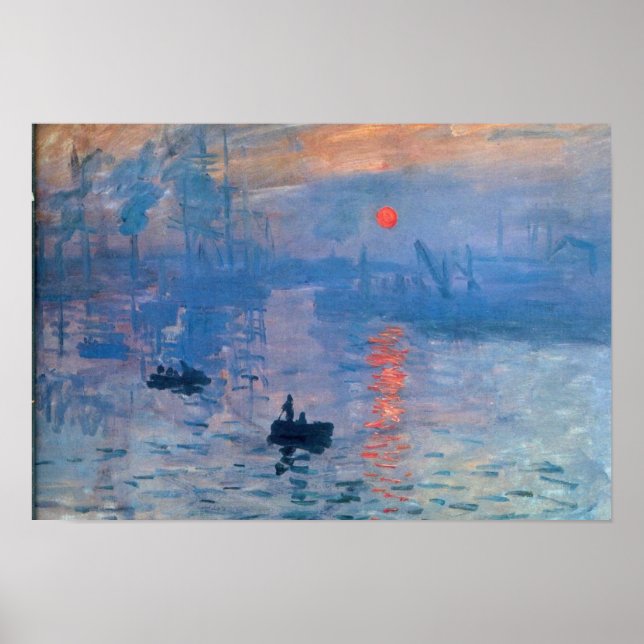 Sunrise - Claude Monet Poster (Framsidan)