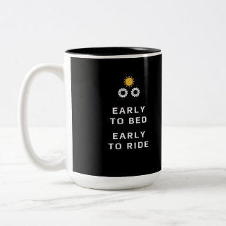 Sunrise Coffee Mugg för Cyclist
