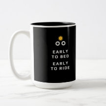 Sunrise Coffee Mugg för Cyclist
