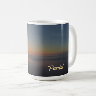 Sunrise Coffee Mugg över Fog