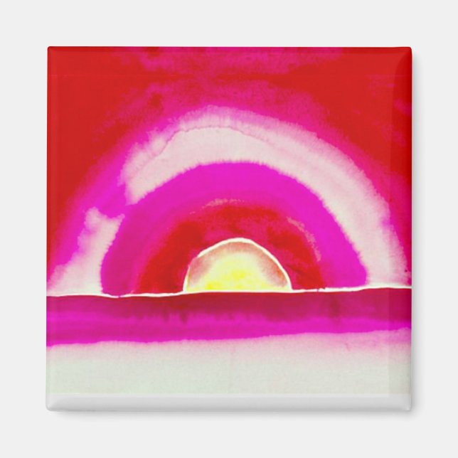 Sunrise, Georgia O'Keeffe Magnet (Framsidan)