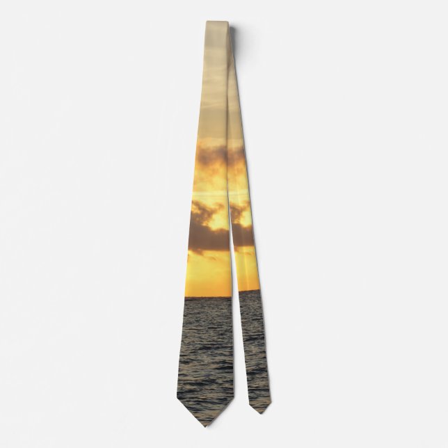 Sunrise Glory Folly Beach Neck Tie Slips (Framsida)