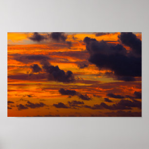Sunrise Himlar, Florida Poster