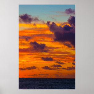 Sunrise Himlar, Florida Poster