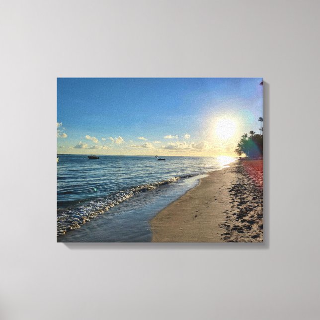 SUNRISE I BAVARO CANVASTRYCK (Framsida)