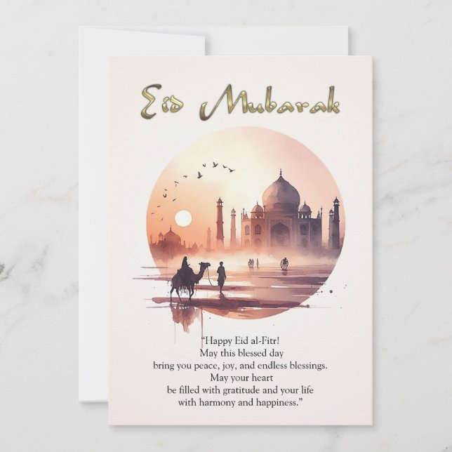 Sunrise Journey to Peace Julkort (Framsida)