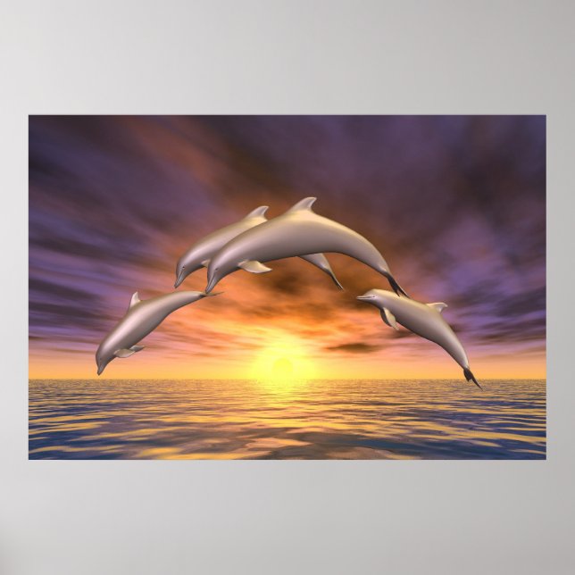 Sunrise Jump Poster (Framsidan)