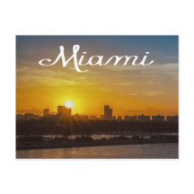 Sunrise Miami Skyline, Florida - USA
