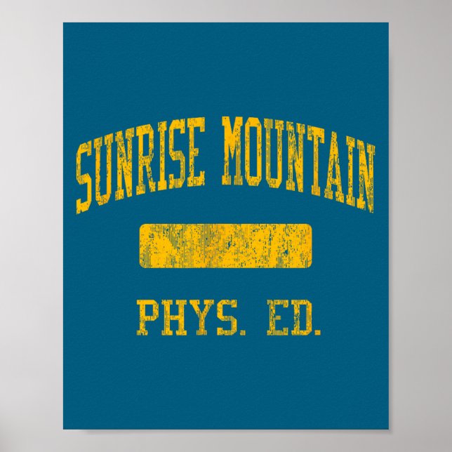 Sunrise mountain high school hs peoria az idrottsu poster (Framsidan)