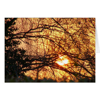 Sunrise notelet OBS kort