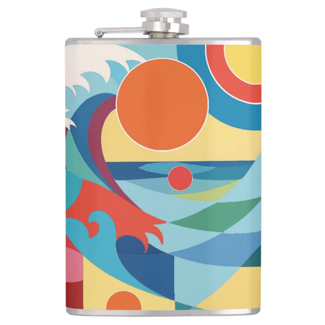 Sunrise Ocean Wave Fickplunta (Framsidan)