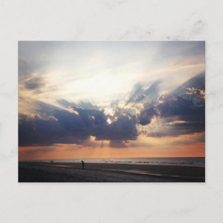 Sunrise on Folly Beach Vykort