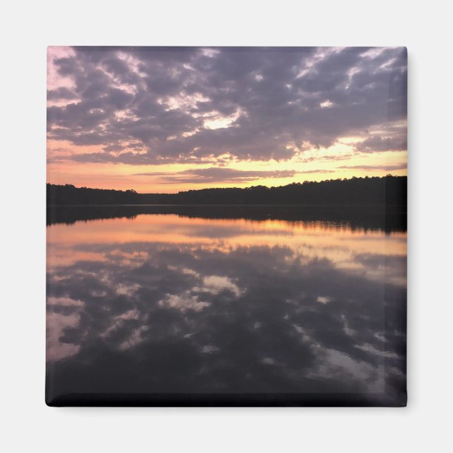 Sunrise Over Bear Lake Magnet (Framsidan)