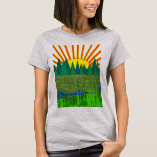 SunRise över bergen - T Shirt