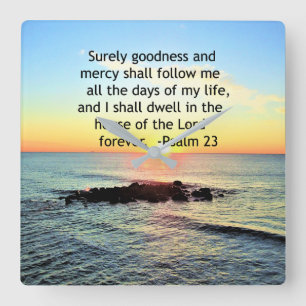 SUNRISE PÅ DEN 23:E POLMPHOTOEN I OCEAN FYRKANTIG KLOCKA