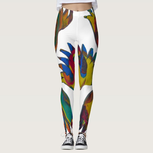 Sunrise Pin Struktur Leggings (Framsida)
