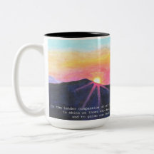 Sunrise Scripting Mugg
