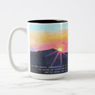Sunrise Scripting Mugg